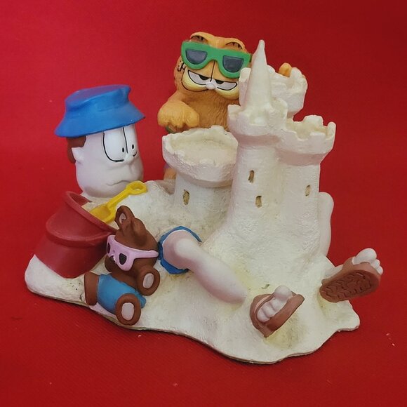 Vintage Danbury Mint Garfield Characters Crowning Achievement Figurine 1994 - Picture 15 of 17